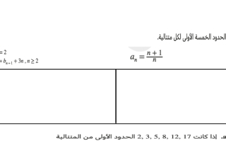 اسئلة رياضيات -الصف الحادي عشر-نهاية الفصل الاول