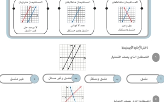 اوراق عمل الفصل الخامس رياضيات ثالث متوسط 1445